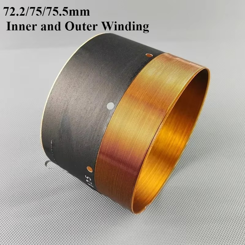 Copper Wire Roll - 1pc 72.2/75/75.5mm Woofer Speaker Voice Coil