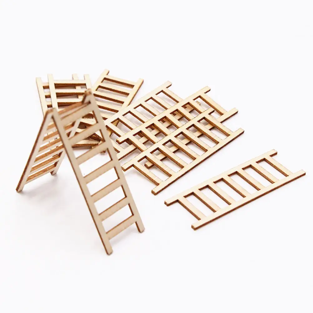 Bonsai Garden World - 2026New Wooden Mini Ladder for Micro