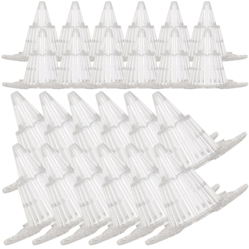 Bonsai Gardening - 24Pcs Cone Plastic Flower Pot Hole