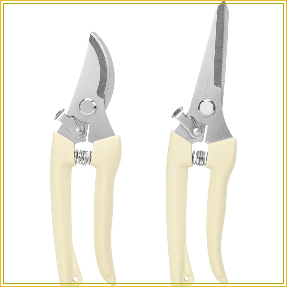 Bonsai Gardening - 2Pcs Professional Pruning Shears: Bypass &