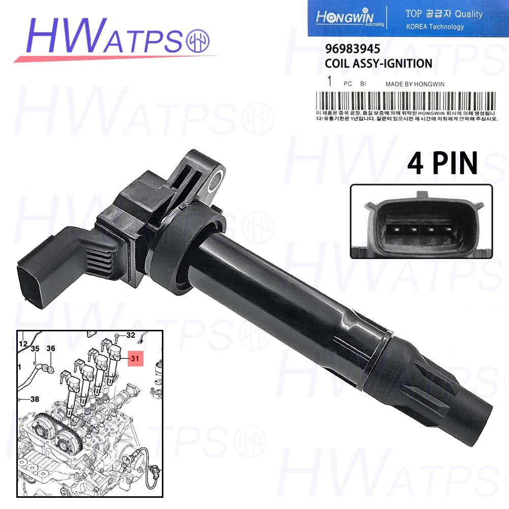 Copper Wire Roll - 96983945 Ignition Coil 5C1903 FK0374 A0991600089