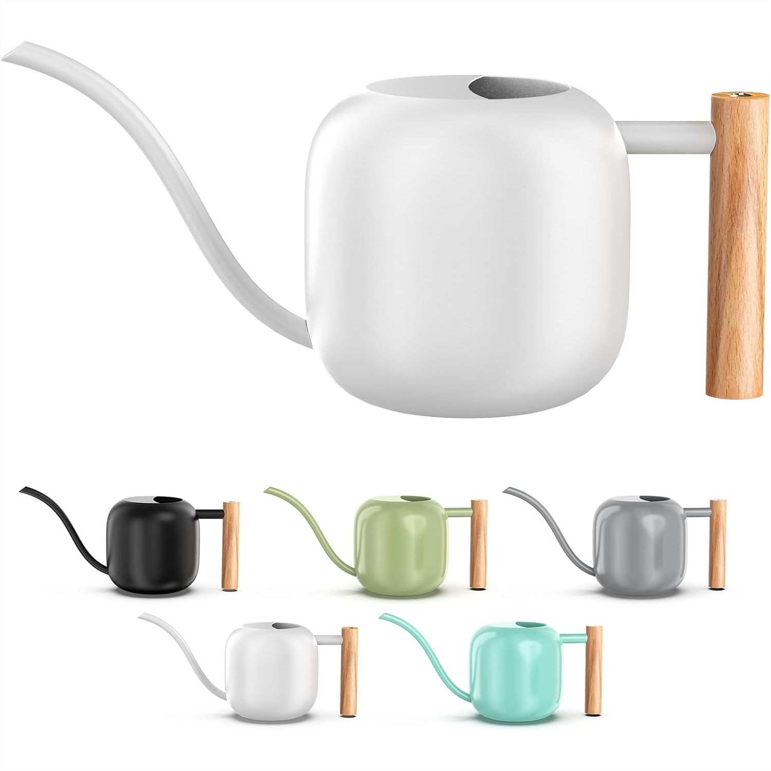 Bonsai Garden Indoor - 1.2L/41oz Metal Watering Can with Long