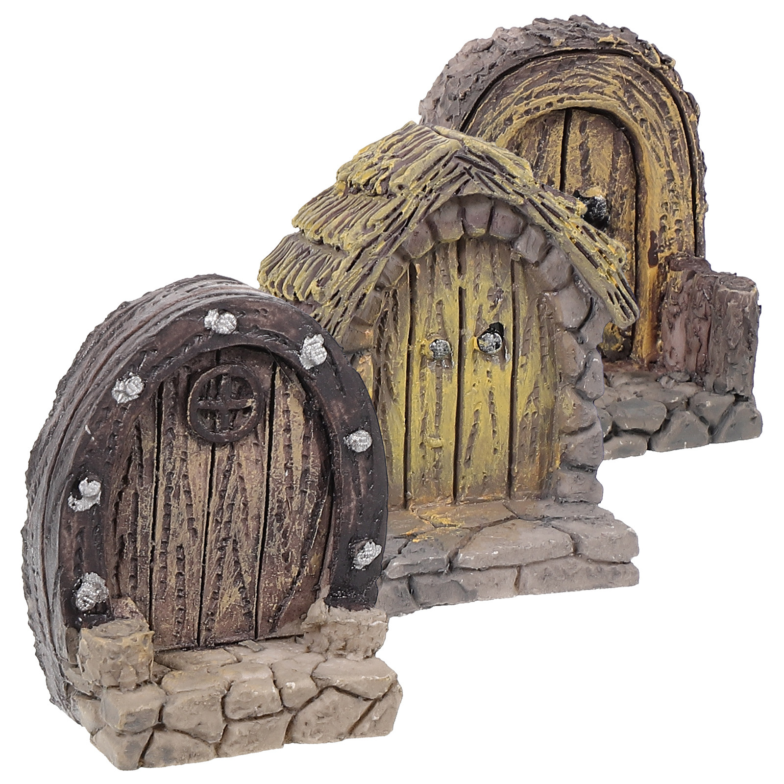 3Pcs Fairy Garden Door Miniatu - огляд і ціна Bonsai Garden Set Up