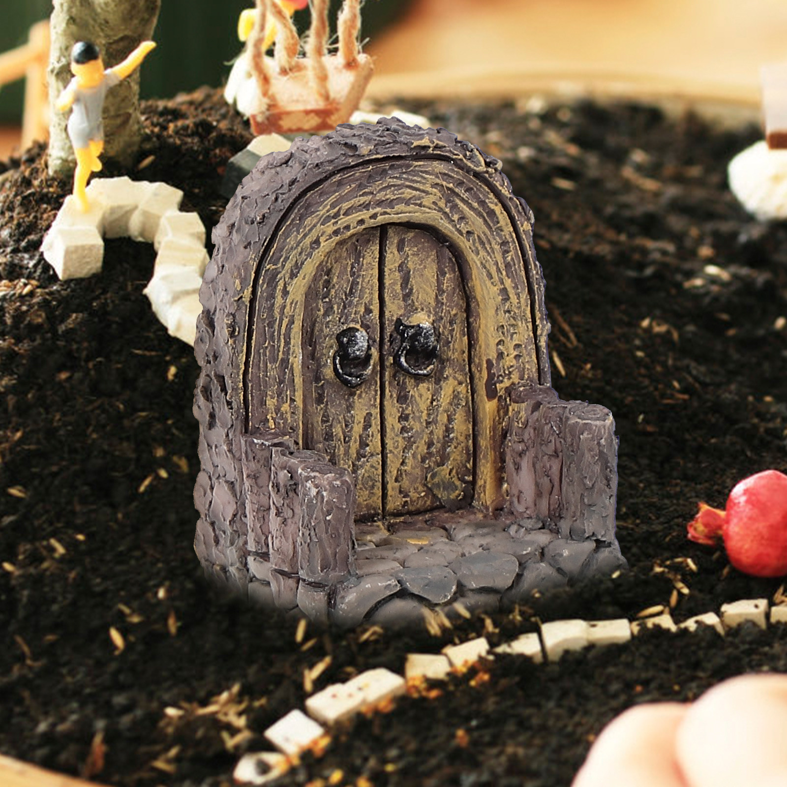 3Pcs Fairy Garden Door Miniatu - огляд і ціна Bonsai Garden Set Up