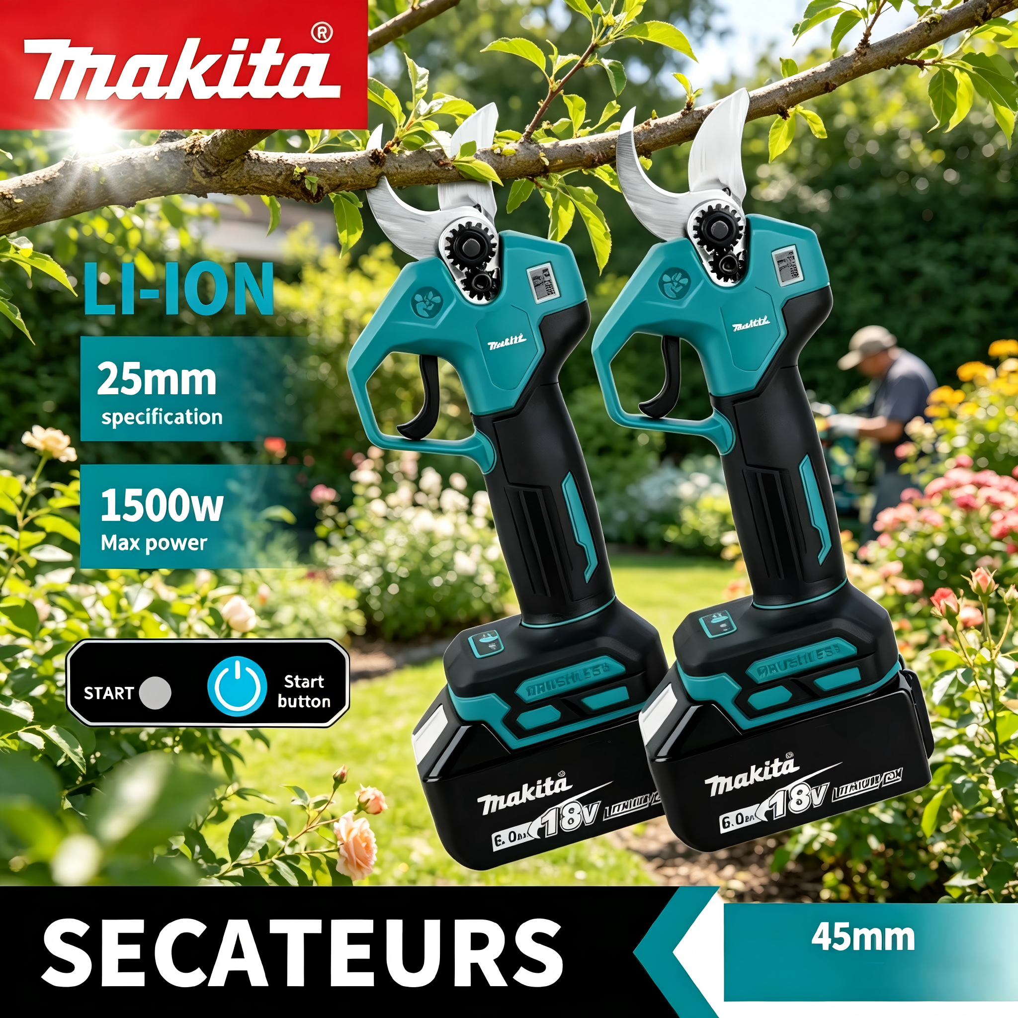 Makita 18V Brushless Cordless  - огляд і ціна Bonsai Garden Tree