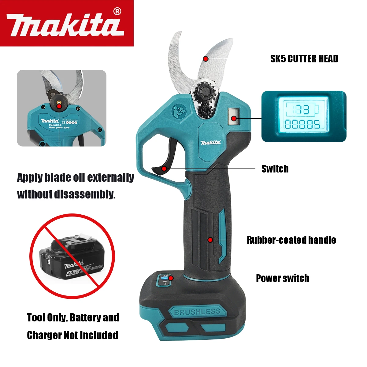 Makita 18V Brushless Cordless  - огляд і ціна Bonsai Garden Tree