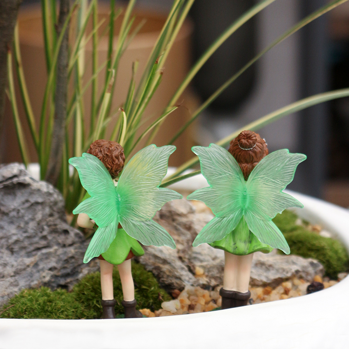 2pcs Spring Green Fluorescent  - огляд і ціна Bonsai Garden World