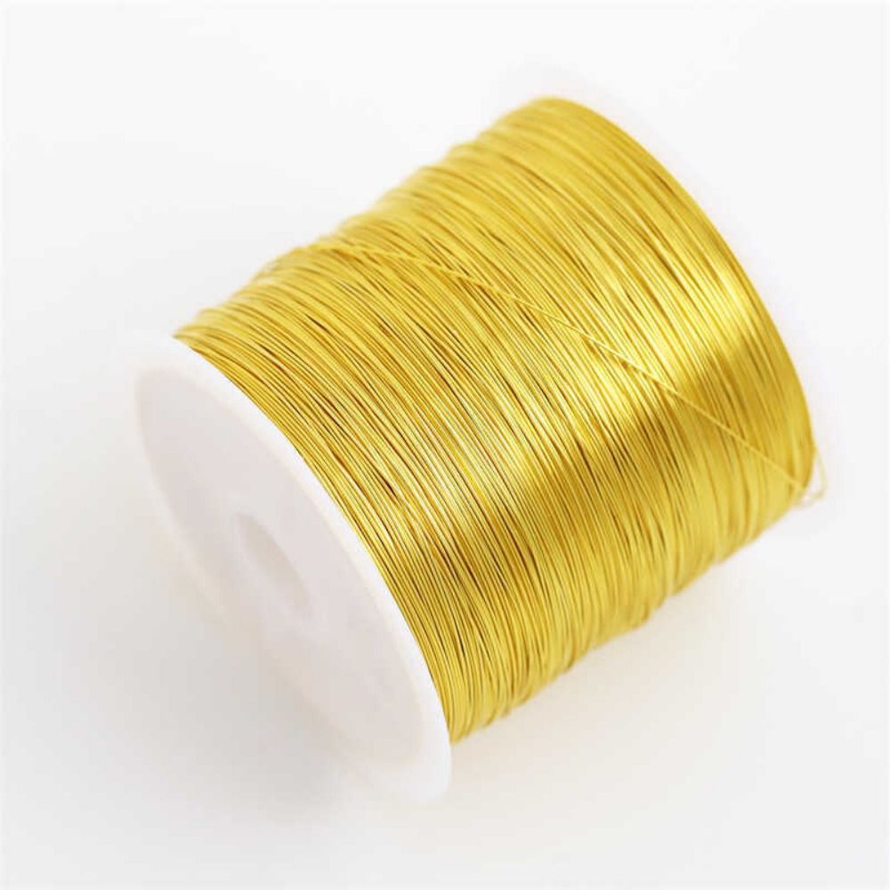 100m/roll Gold Plated Color Pr - огляд і ціна Copper Wire Roll
