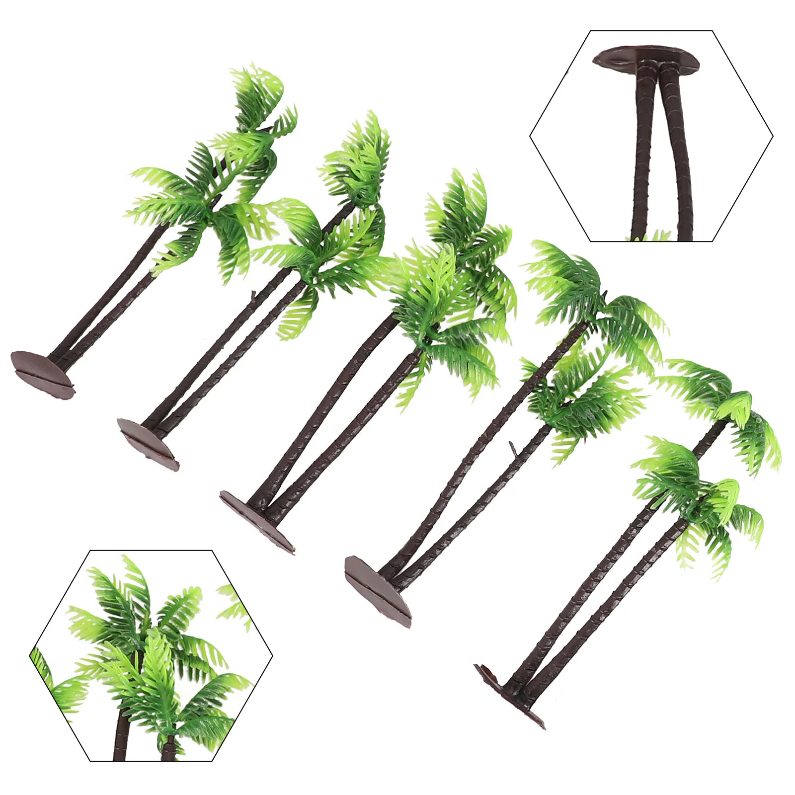 Plastic Coconut Palm Tree For  - огляд і ціна Bonsai Garden Set Up