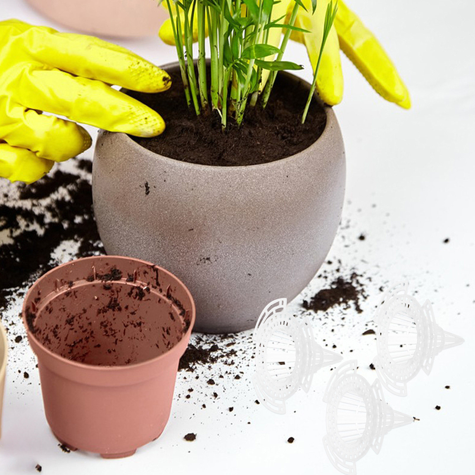 20Pcs Flower Pot Breathable Co - огляд і ціна Bonsai Gardening