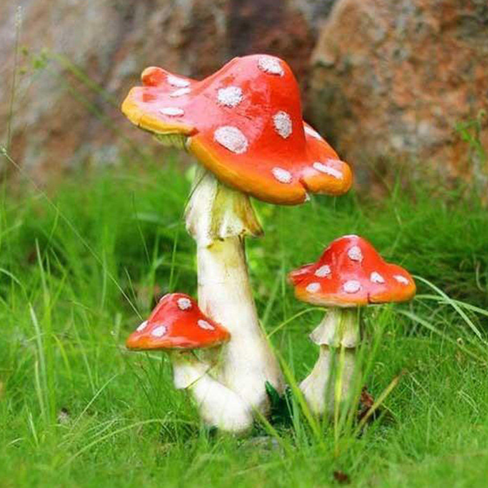 Mushroom Shaped Resin Garden O - огляд і ціна Bonsai Garden Set Up