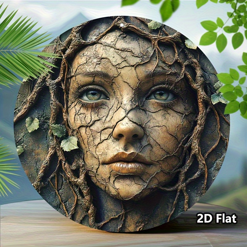 2D Flat, Vintage Aluminum Roun - огляд і ціна Bonsai Garden Tree
