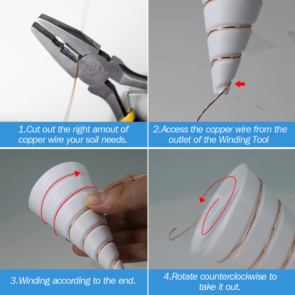 1pc Reusable Coil Wire Winding - огляд і ціна Copper Wire Roll