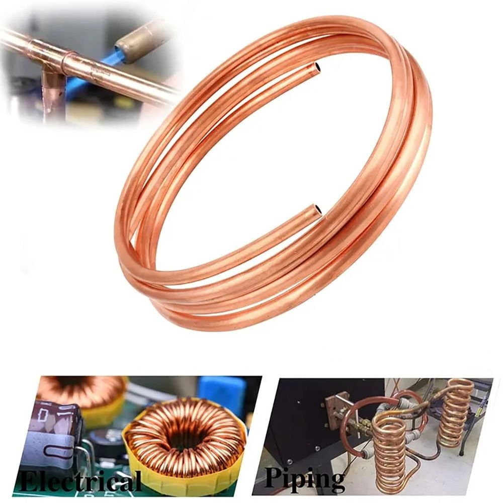 1Pcs Durable 1 Meter Copper Tu - огляд і ціна Copper Wire Roll