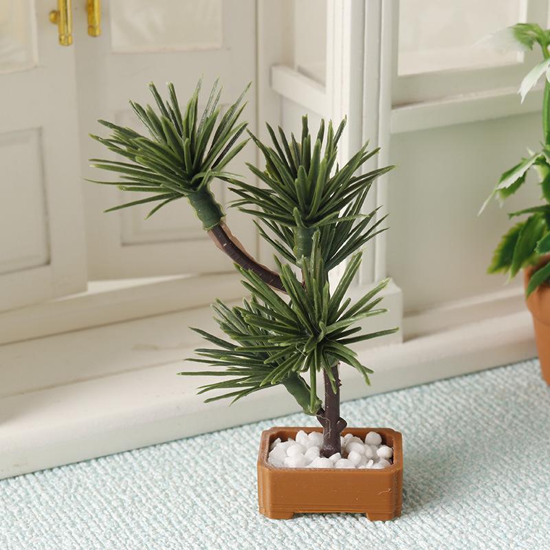 1Pcs 1/12 Dollhouse Simulation - огляд і ціна Bonsai Garden Tree
