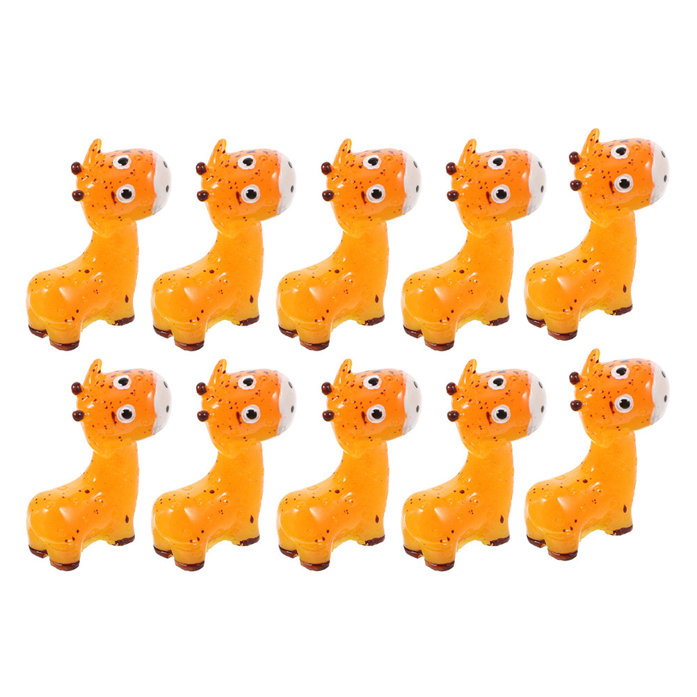10Pcs Sturdy Resin Mini Deer D - огляд і ціна Bonsai Garden Indoor