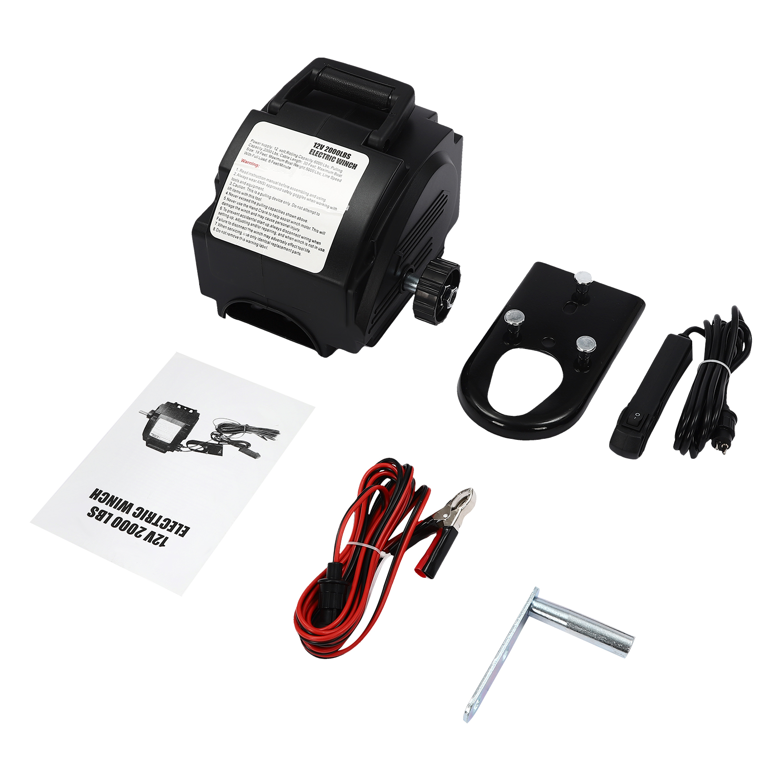 12V 2000lbs Electric Winch, 60 - огляд і ціна Copper Wire Roll