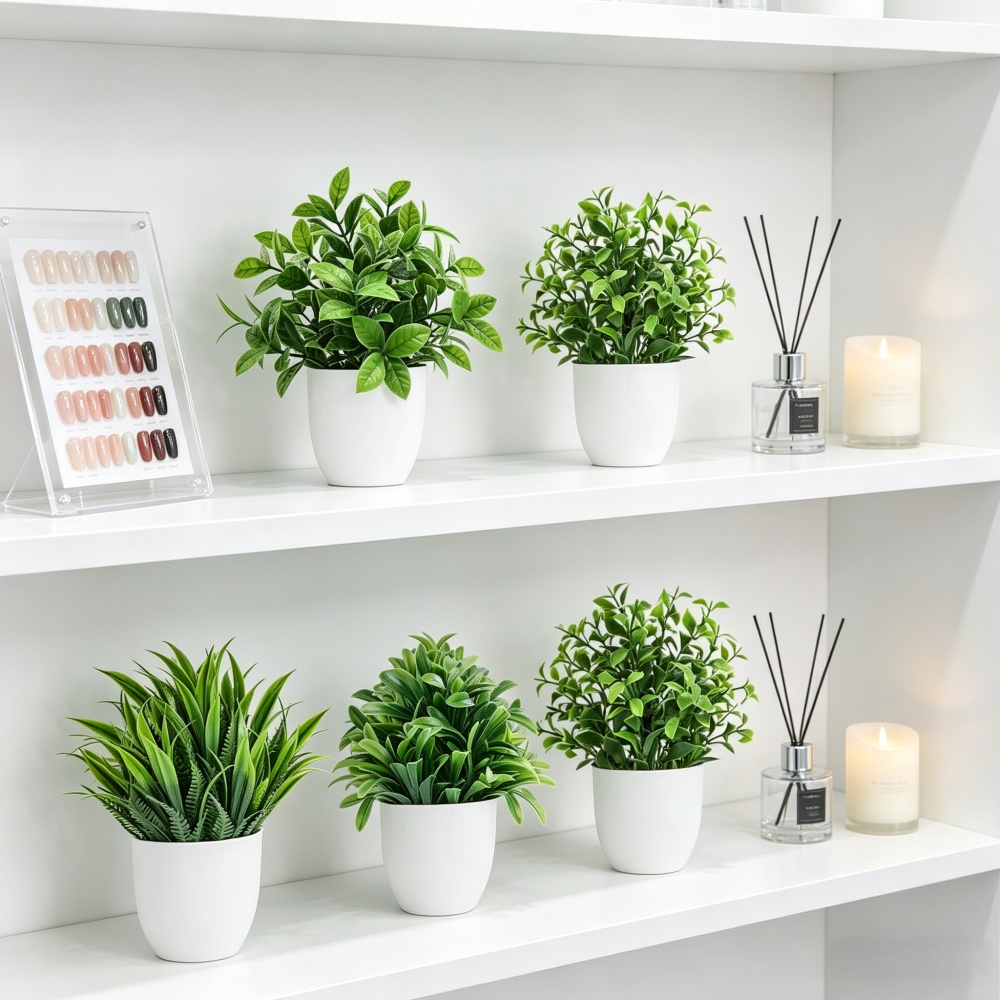4pcs/set Mini Artificial Plant - огляд і ціна Bonsai Garden Indoor