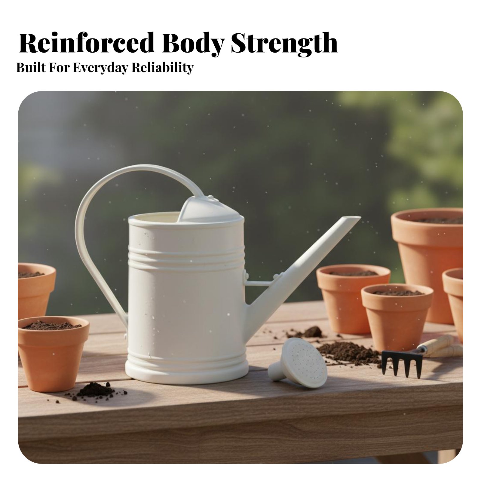 Watering Can with Long Spout P - огляд і ціна Bonsai Garden Indoor