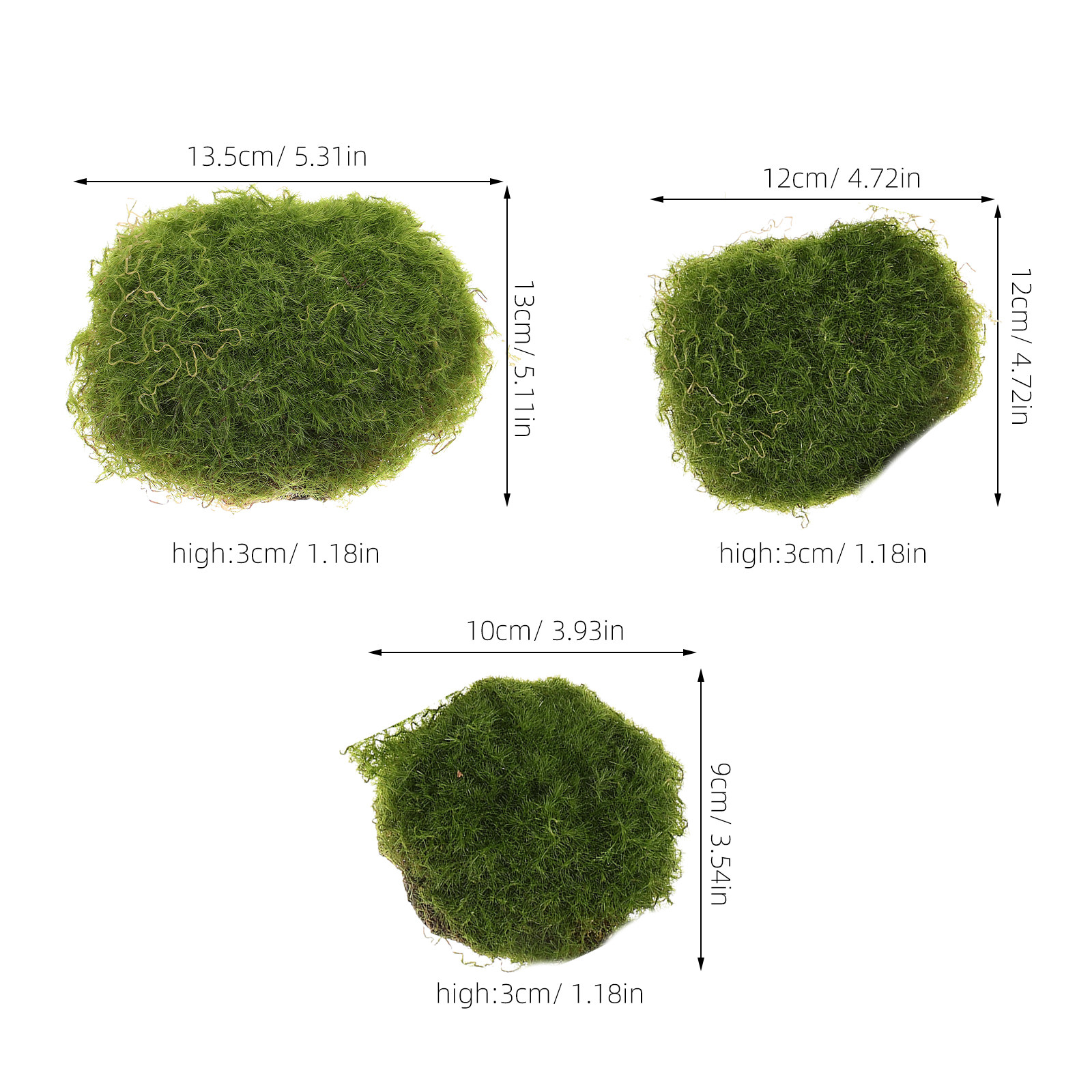 6Pcs Versatile Artificial Moss - огляд і ціна Bonsai Garden Set Up